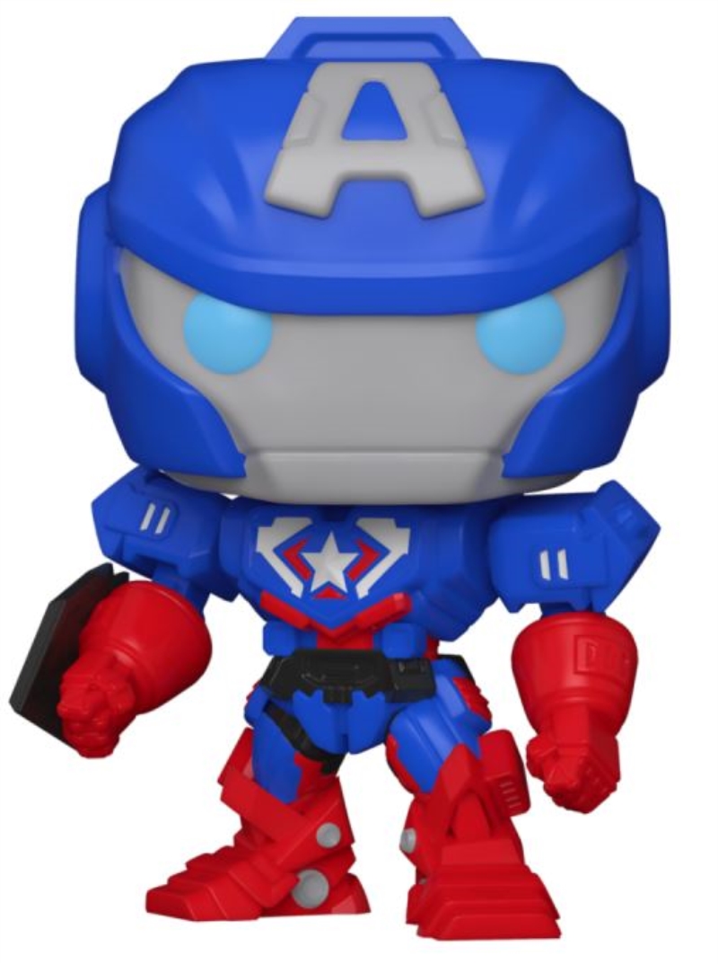 FUNKO Funko POP! Vynil Marvel Mech: Captain America